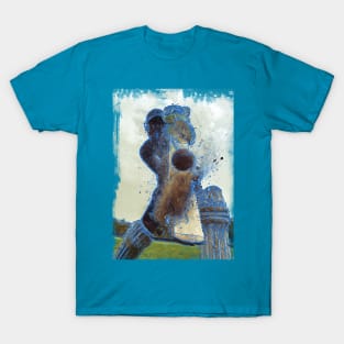 cricket blue T-Shirt